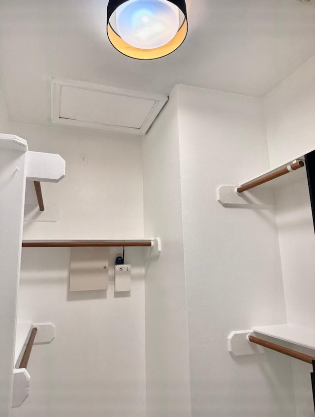 11423 Corola Trail Dr, Houston, TX 77066 - spacious closet featuring attic access
