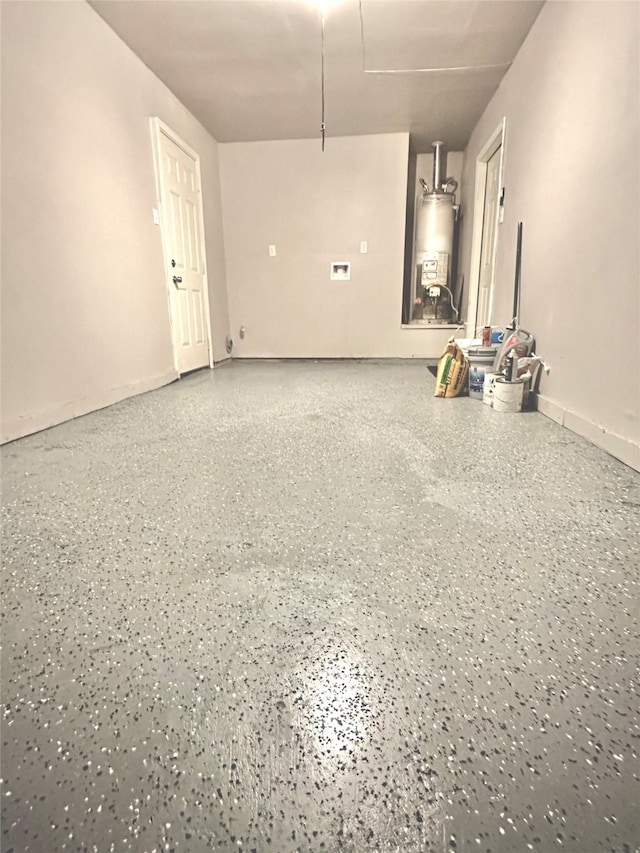 3605 Barberry Dr, Houston, TX 77051 - garage with gas water heater