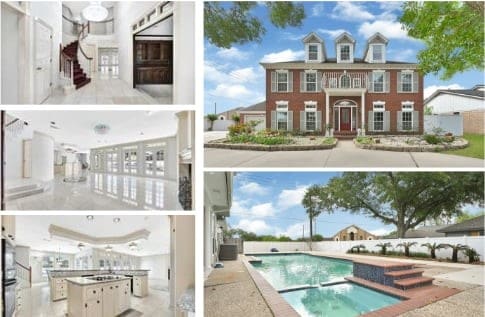 4618 Sao Paulo St, Pasadena, TX 77504 - view of a document with multiple images