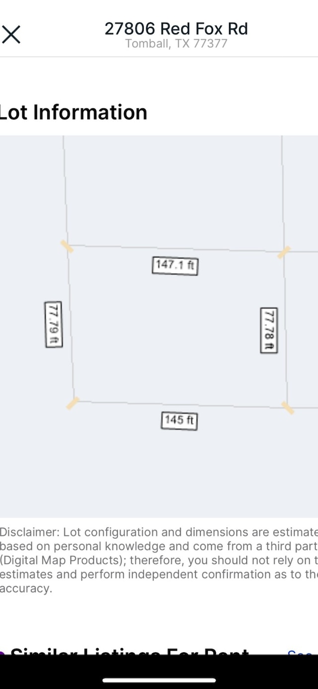 27806 Red Fox Rd, Tomball, TX 77377 - map