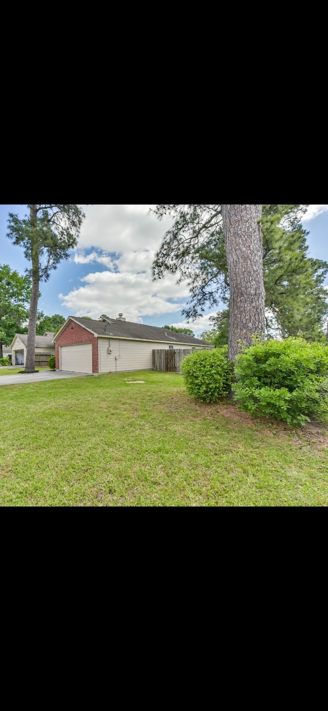 27806 Red Fox Rd, Tomball, TX 77377 - view of yard featuring fence