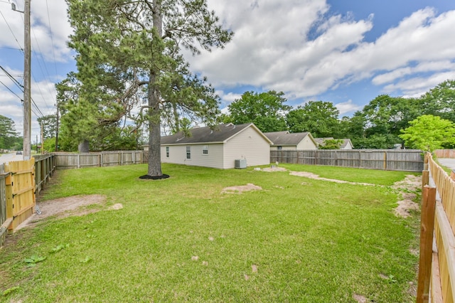 27806 Red Fox Rd, Tomball, TX 77377 - view of yard featuring a fenced backyard