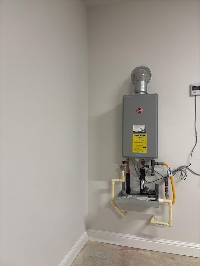 5398 Kyla Cir, Katy, TX 77493 - utilities featuring tankless water heater