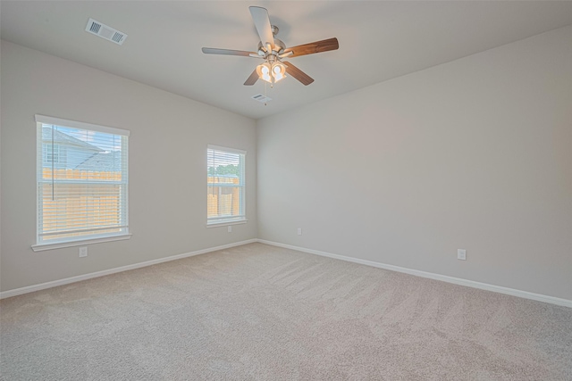 17726 Pamukkale Pl, Tomball, TX 77377 - carpeted empty room featuring baseboards and ceiling fan