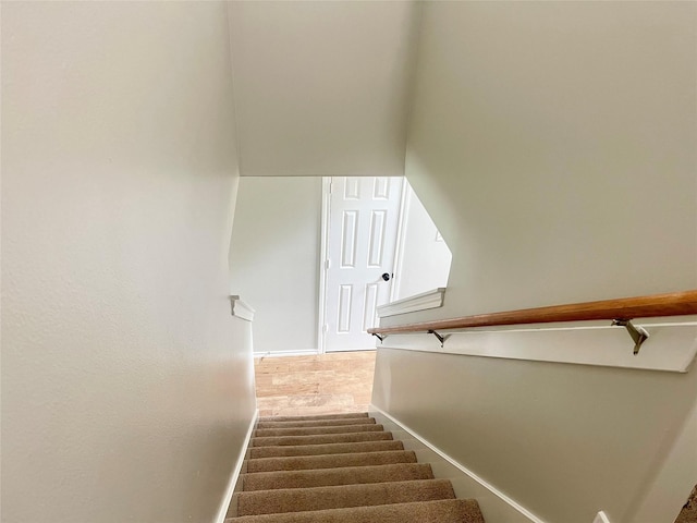 15318 Redbud Berry Way, Cypress, TX 77433 - stairway with baseboards