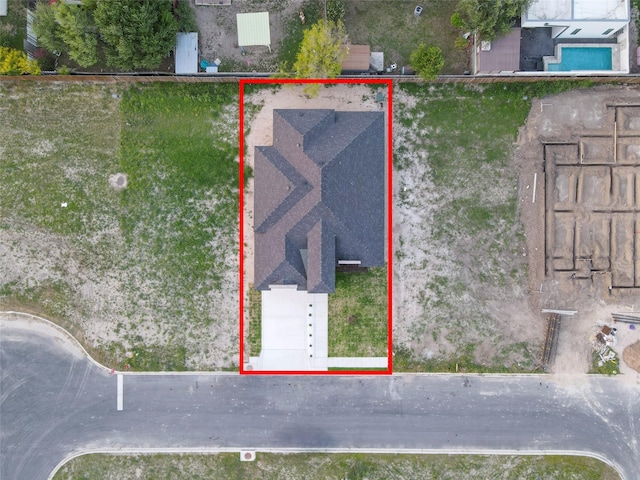 3007 E Ebano Ave, Hidalgo, TX 78557 - view of property location featuring property boundaries highlighted and a pool