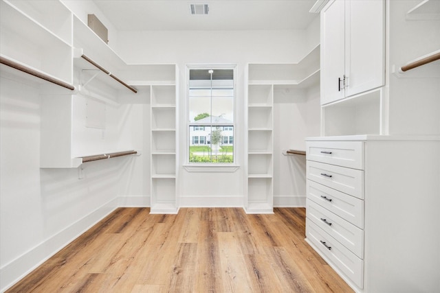 3314 Arbor, Houston, TX 77004 - walk in closet with light wood-style floors