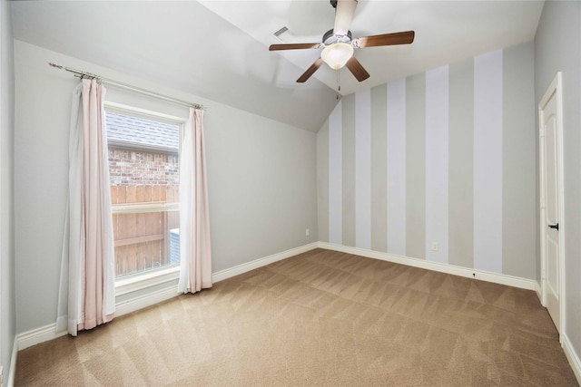 2423 Rosillos Peak Dr, Spring, TX 77386 - bonus room with carpet flooring, vaulted ceiling, and baseboards