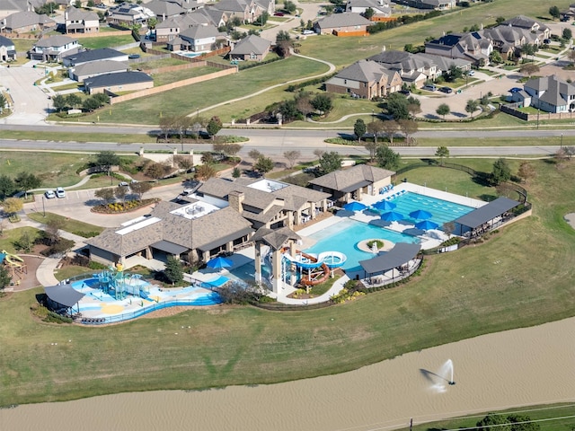29607 Ella Larchmont Ct, Katy, TX 77494 - bird's eye view featuring a residential view