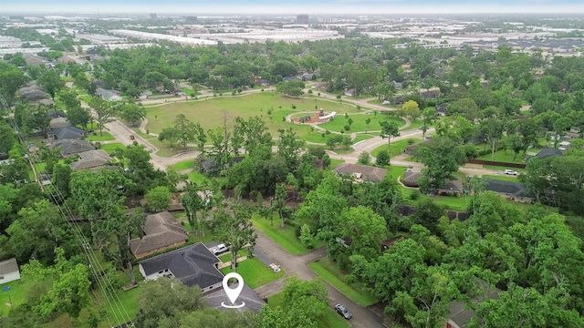 3703 Peppermill Rd, Houston, TX 77080 - aerial view of property and surrounding area