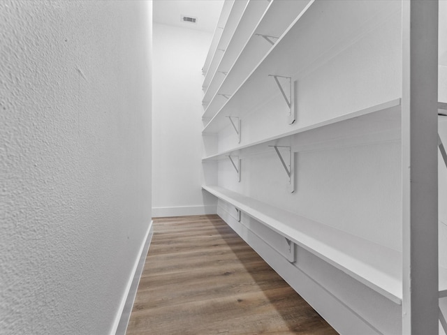 storage room with visible vents