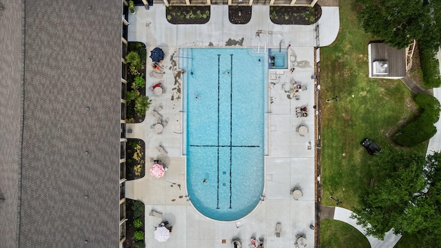 aerial view