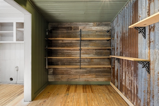 view of storage room