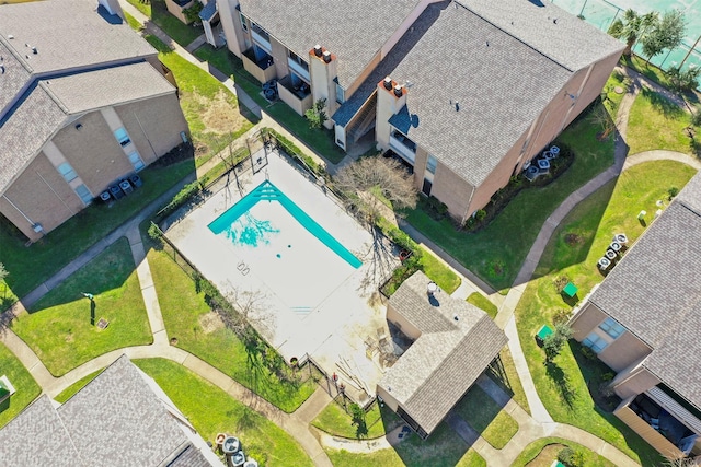 drone / aerial view