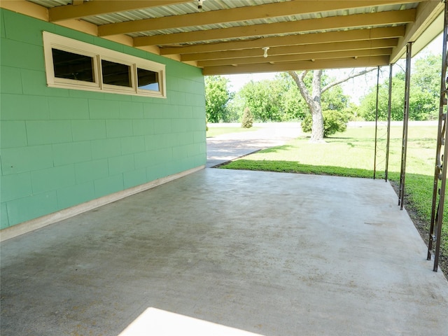 view of patio