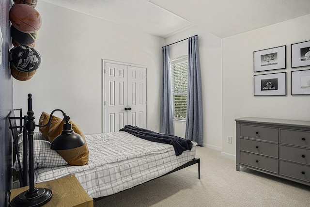 17939 Channel Hill Dr, Cypress, TX 77433 - bedroom with carpet floors, baseboards, and a closet