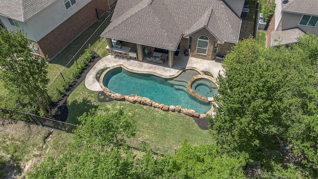 17939 Channel Hill Dr, Cypress, TX 77433 - bird's eye view