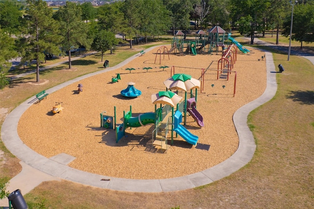 surrounding community with playground community
