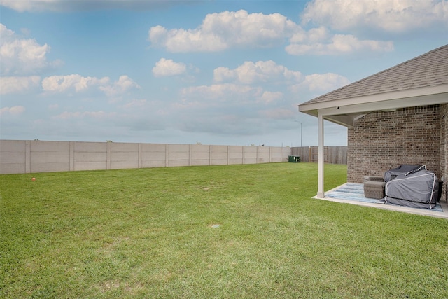 4411 Aspen Colony Ln, Baytown, TX 77521 - view of yard with a fenced backyard