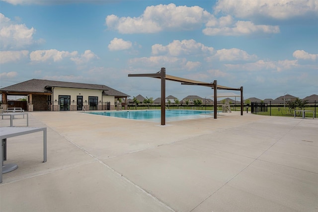 4411 Aspen Colony Ln, Baytown, TX 77521 - community pool with fence