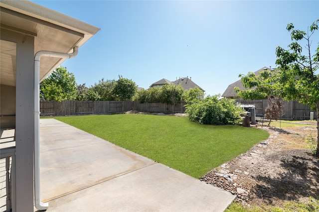 13315 Edison Trace Ln, Tomball, TX 77377 - view of yard with a patio and a fenced backyard