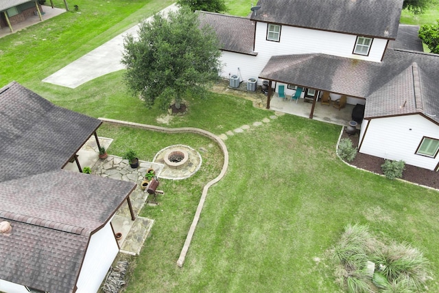 3026 Dees Cir, Sealy, TX 77474 - aerial view