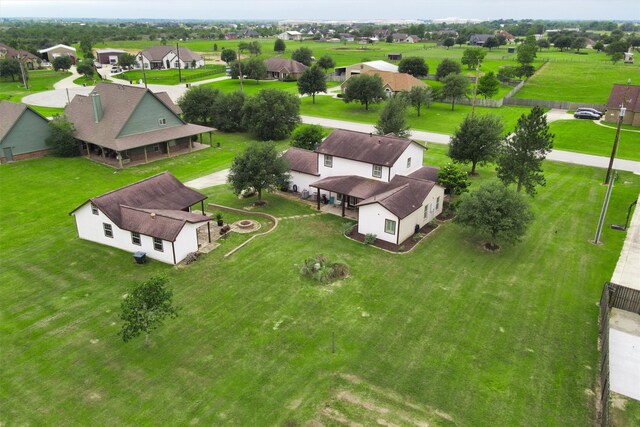 3026 Dees Cir, Sealy, TX 77474 - bird's eye view featuring a residential view