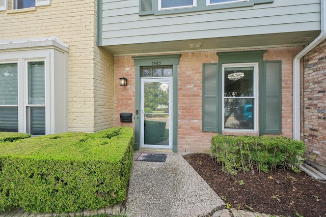 7463 Brompton St Unit 7463, Houston, TX 77025 - entrance to property featuring brick siding