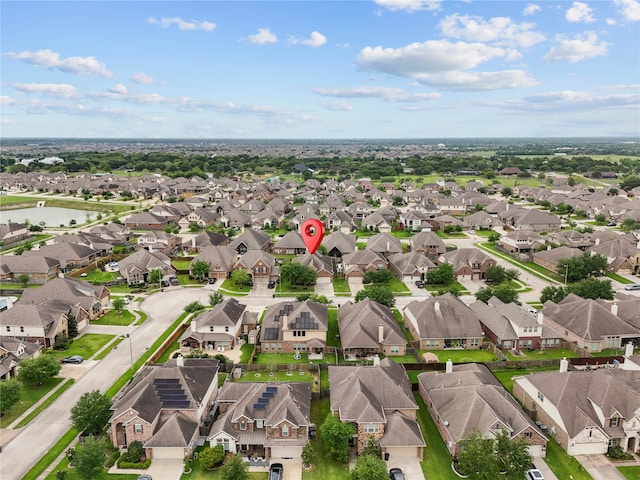 321 Westwood Dr, League City, TX 77573 - aerial overview of property's location featuring nearby suburban area and a large body of water