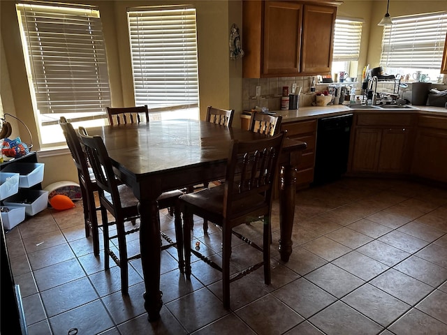 301 Hedy Dr, Killeen, TX 76542 - tiled dining area with a sink