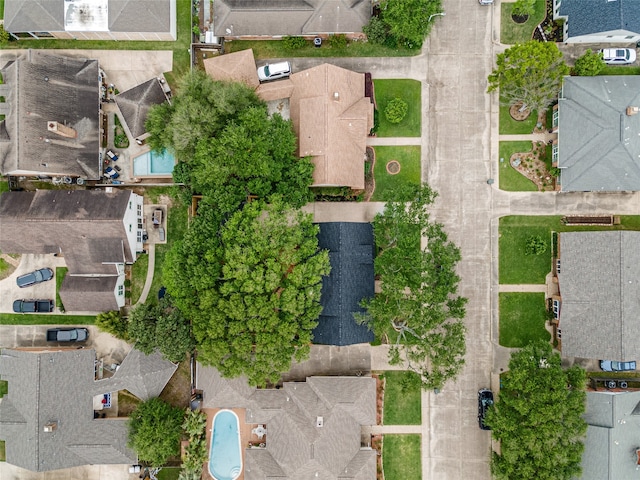 7 Colony Park Cir, Galveston, TX 77551 - aerial view with a residential view