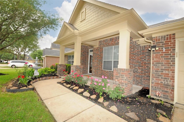 7214 Paradise Park Bnd, Richmond, TX 77407 - view of side of home with brick siding