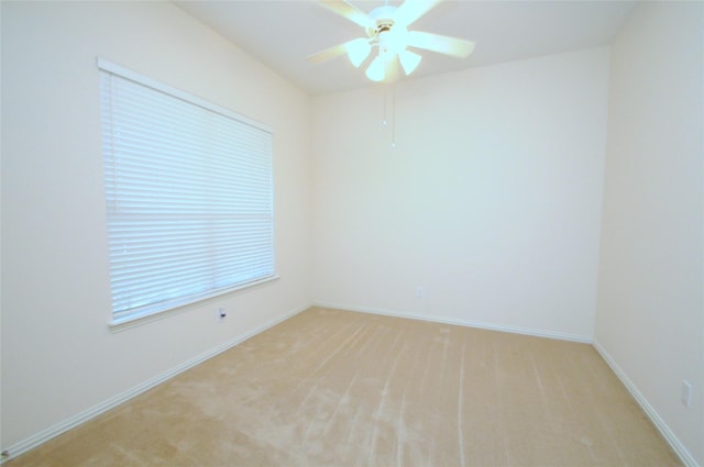 7214 Paradise Park Bnd, Richmond, TX 77407 - unfurnished room featuring ceiling fan, baseboards, and carpet