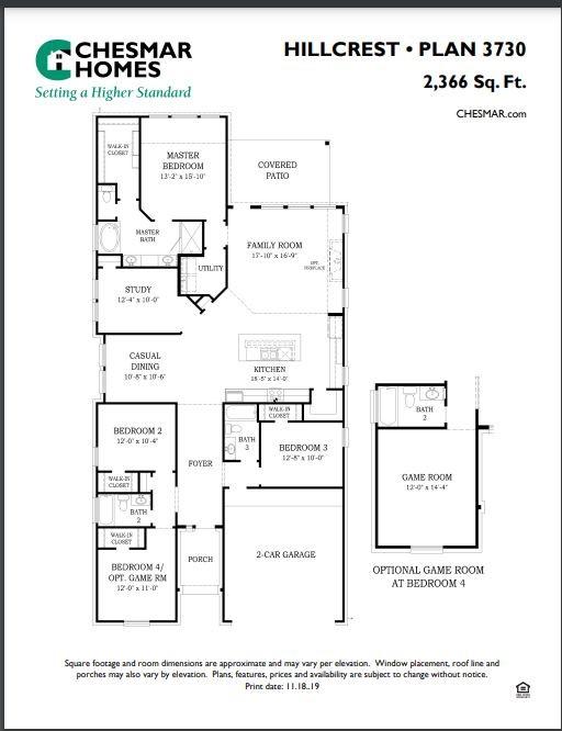 1919 Hickory Grove Ln, Tomball, TX 77375 - floor plan