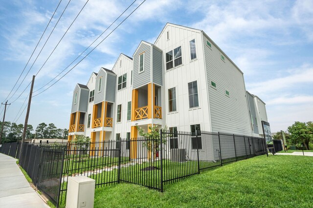 3903 Pinemont Dr Unit A, Houston, TX 77018 - view of property exterior with board and batten siding