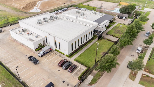 7902 Ludington, Houston, TX 77071 - drone / aerial view