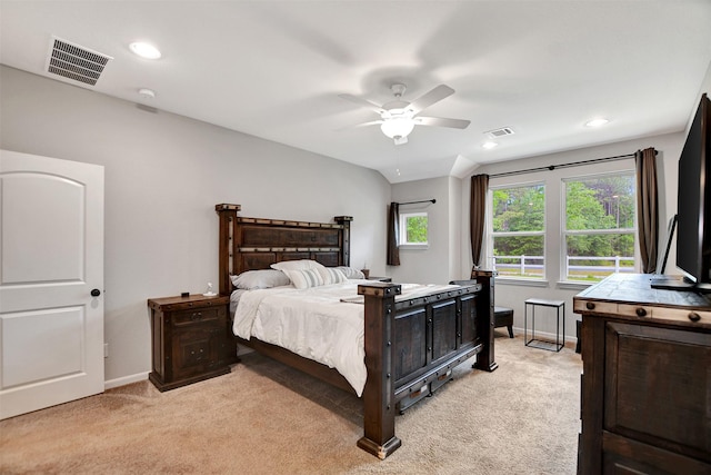 30000 Round Up Dr, Waller, TX 77484 - bedroom with light carpet, visible vents, and baseboards