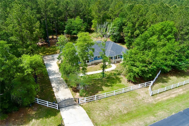 30000 Round Up Dr, Waller, TX 77484 - bird's eye view with a wooded view