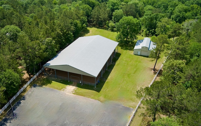 30000 Round Up Dr, Waller, TX 77484 - bird's eye view with a wooded view