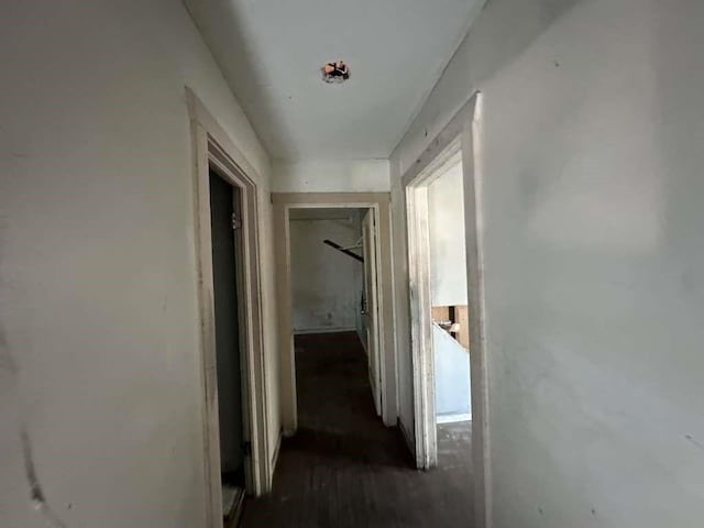 706 Gulf, San Antonio, TX 78202 - hall with dark wood-type flooring