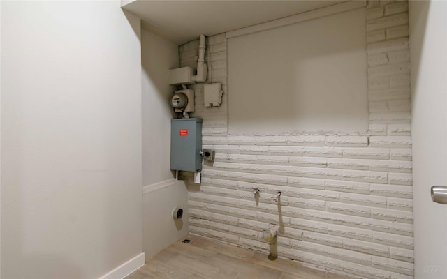12046 Beechnut St, Houston, TX 77072 - washroom with wood finished floors