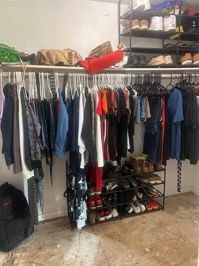 view of spacious closet