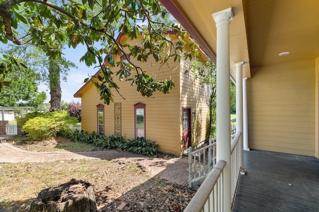 view of side of home