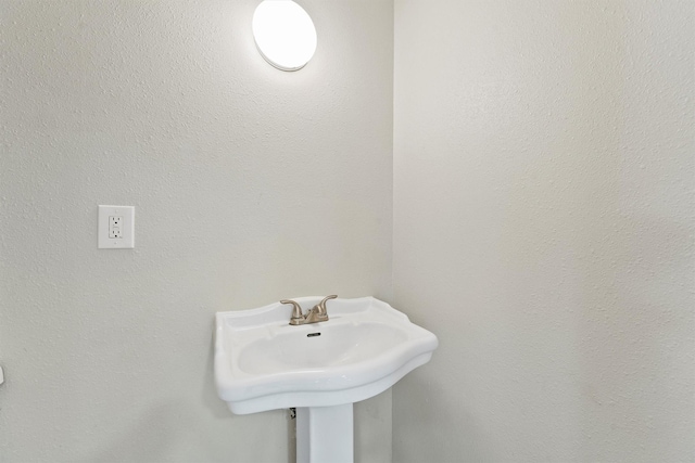 bathroom with a sink