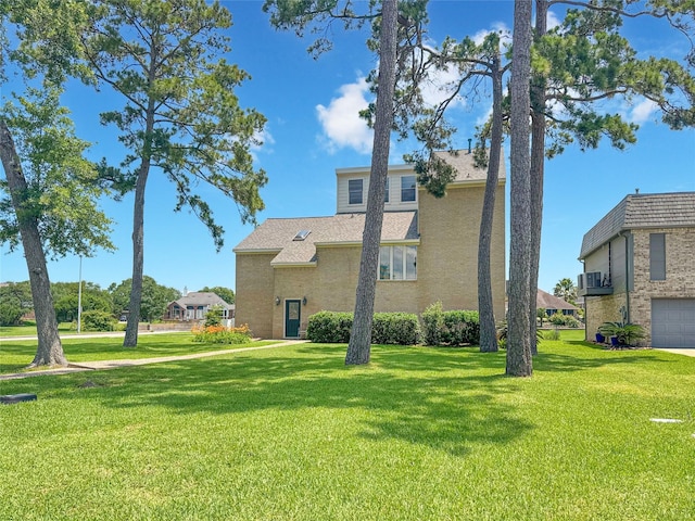 3203 Bayou Dr, La Porte, TX 77571 - view of home's exterior featuring a yard