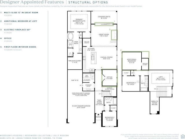 28246 Timber Pond, Spring, TX 77386 - view of property floor plan