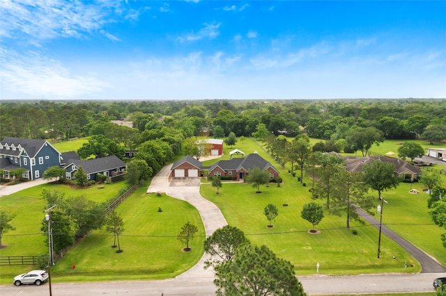 drone / aerial view