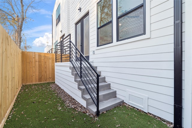 4323 Rogers St, Houston, TX 77022 - view of home's exterior with a fenced backyard and a lawn