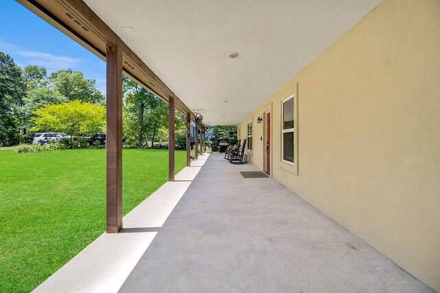 310 Hidden Oaks Dr, Point Blank, TX 77364 - view of patio / terrace