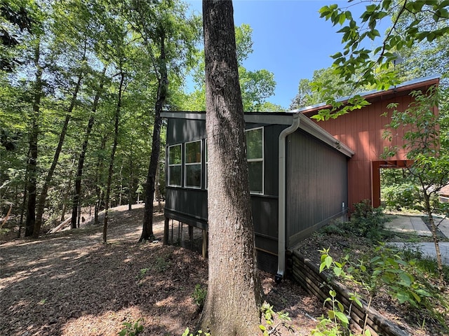 view of side of property